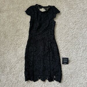 Lulus Romance Language Black Backless Dress